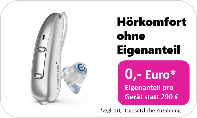 Hörgerät Signia Pure 1 AX zum Festbetrag