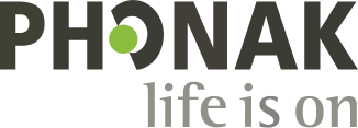 Ein Logo von Phonak