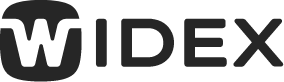 Das Logo von Widex